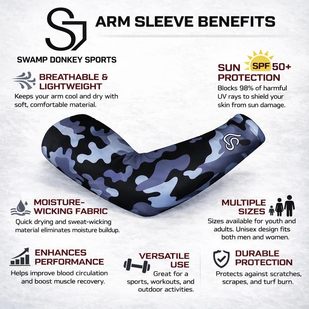 Patriots - Sports Compression Arm Sleeve - Slim Sizes Available