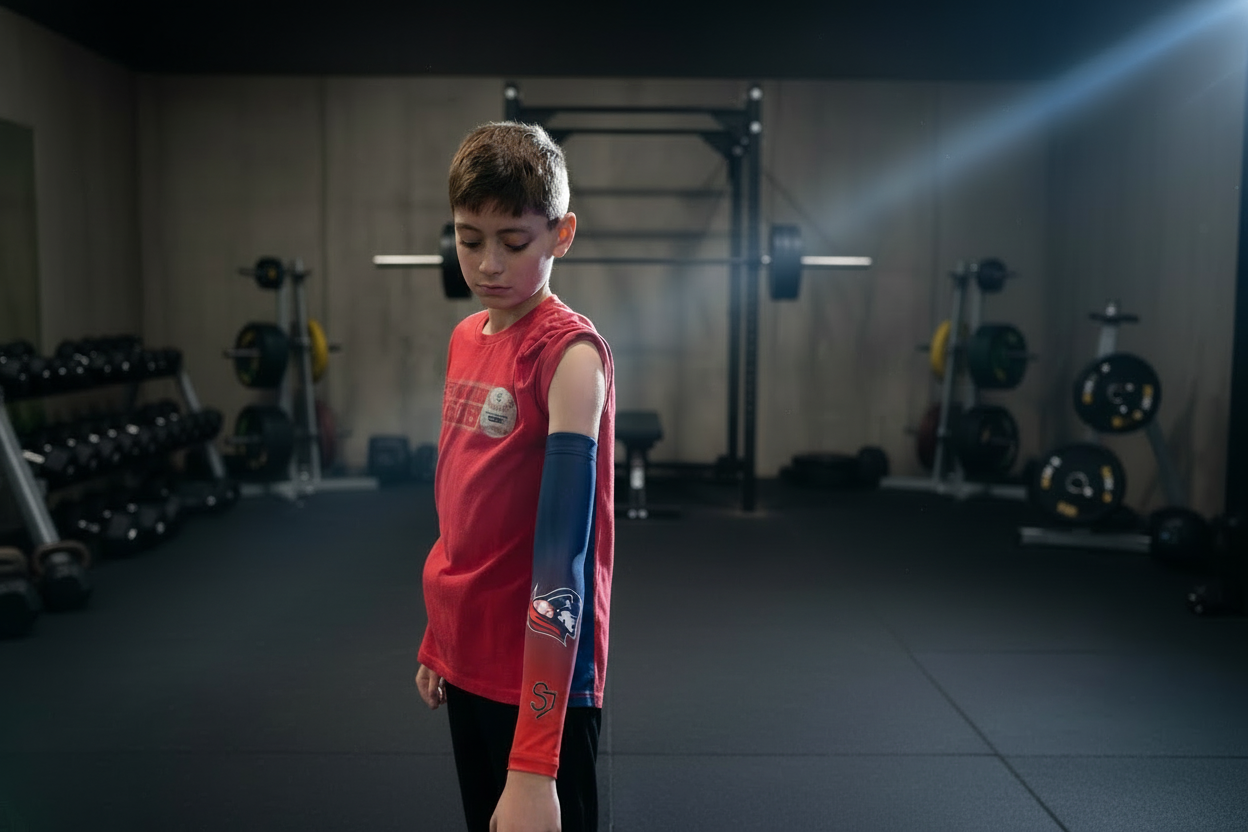 Patriots - Sports Compression Arm Sleeve - Slim Sizes Available