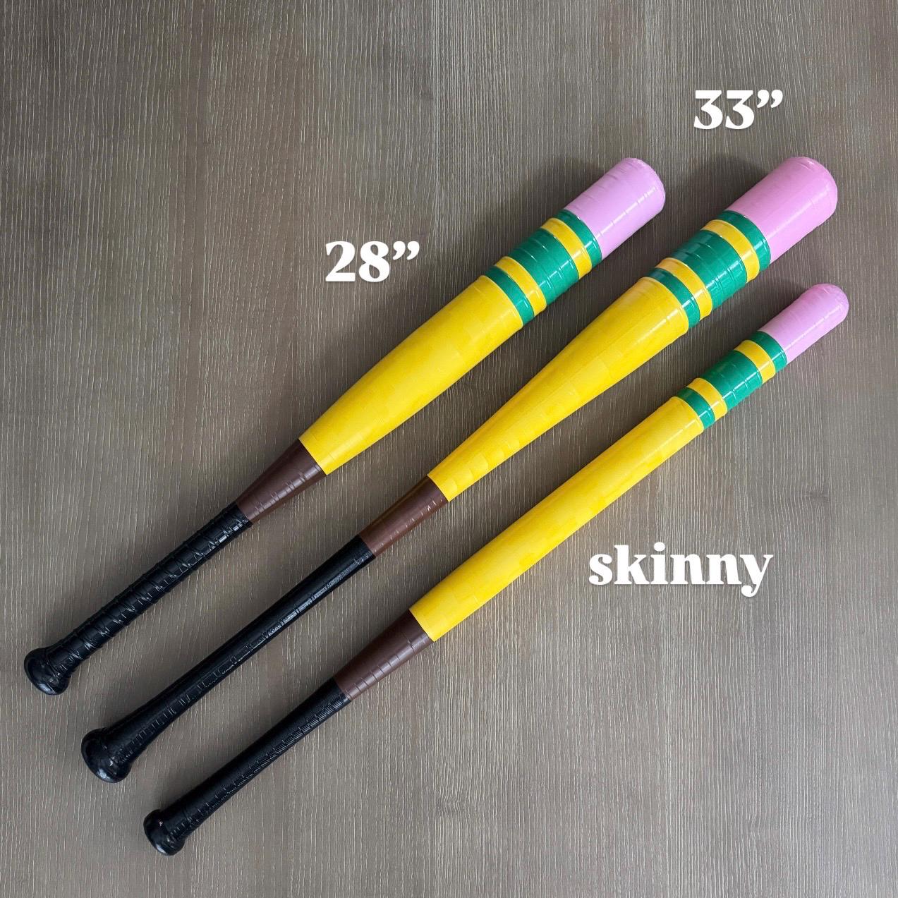Pencil Plastic Baseball Bat