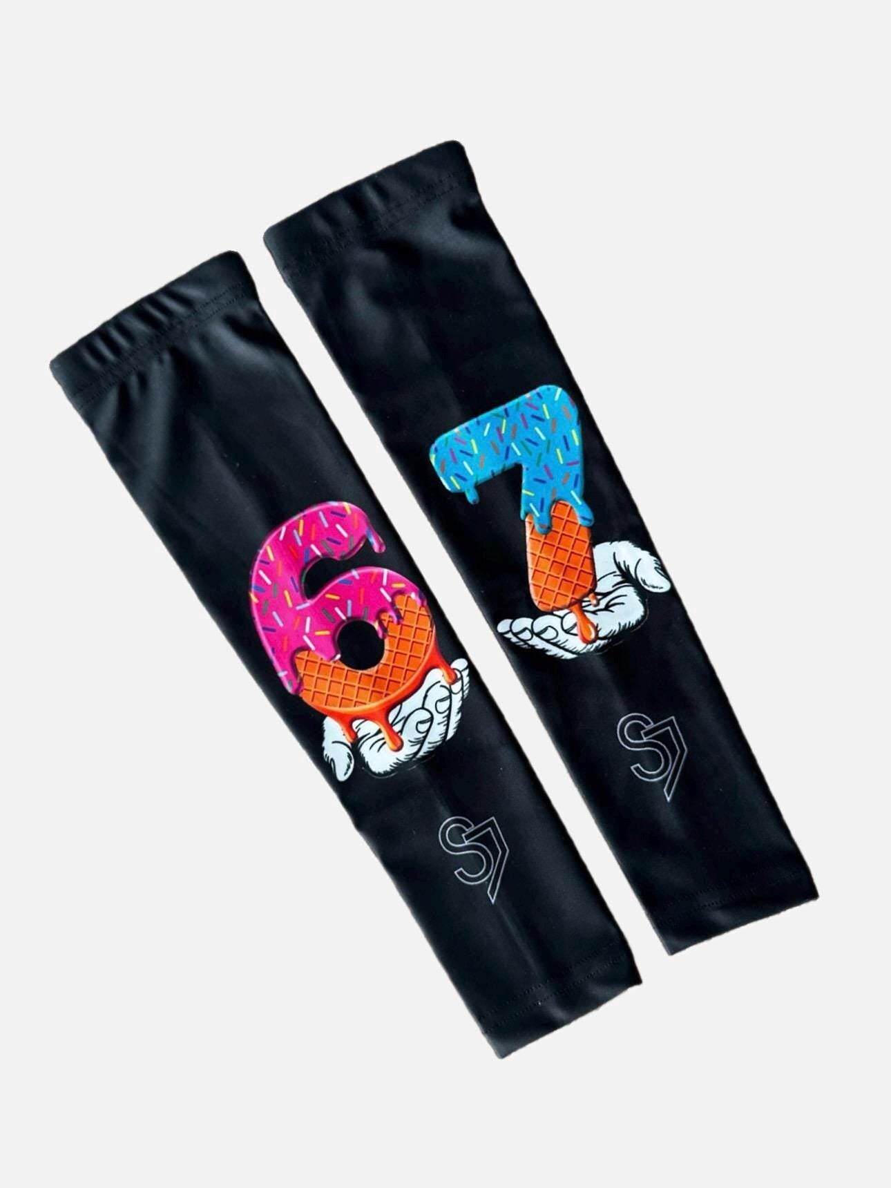 67 - Sports Compression Arm Sleeves - Slim Sizes Available