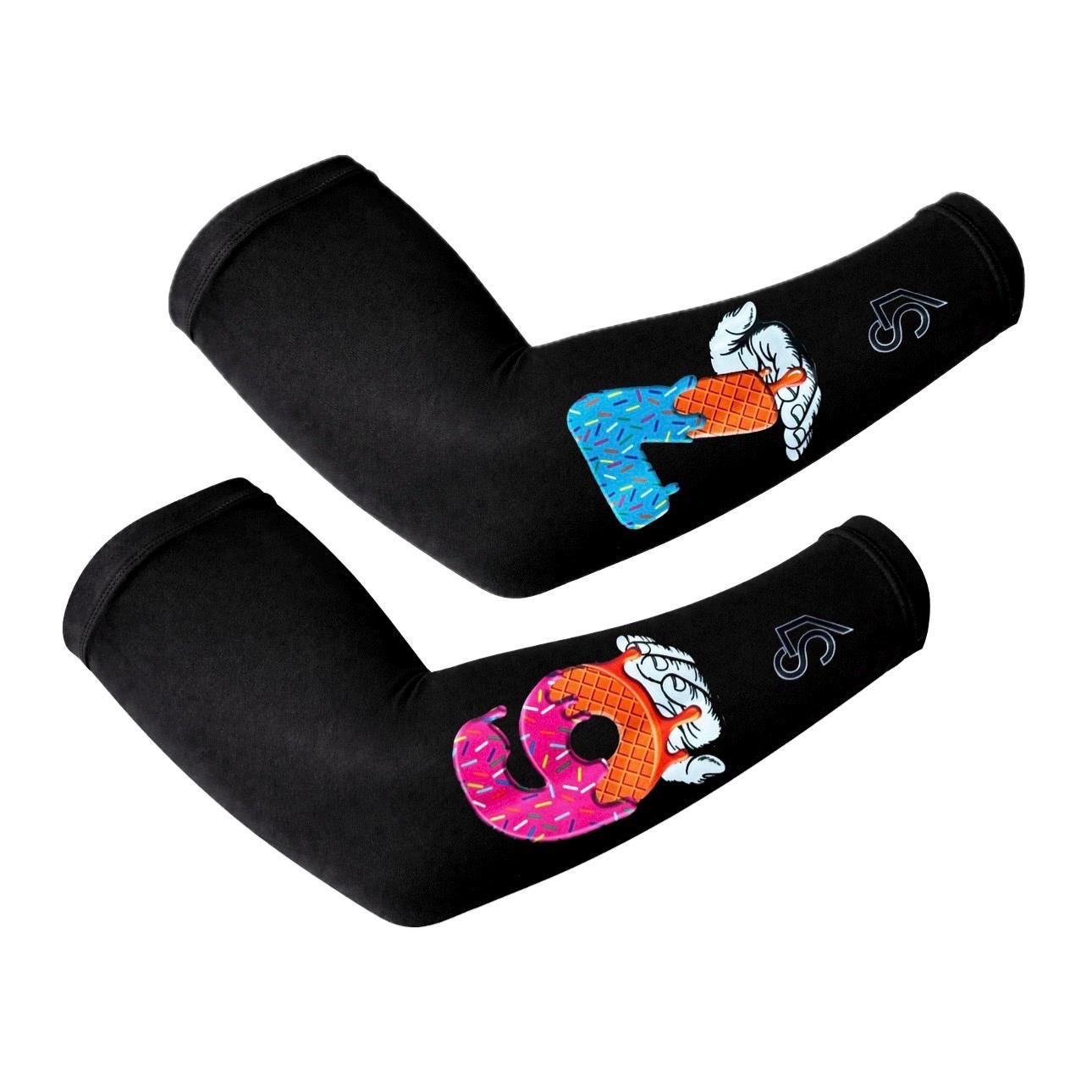 67 - Sports Compression Arm Sleeves - Slim Sizes Available